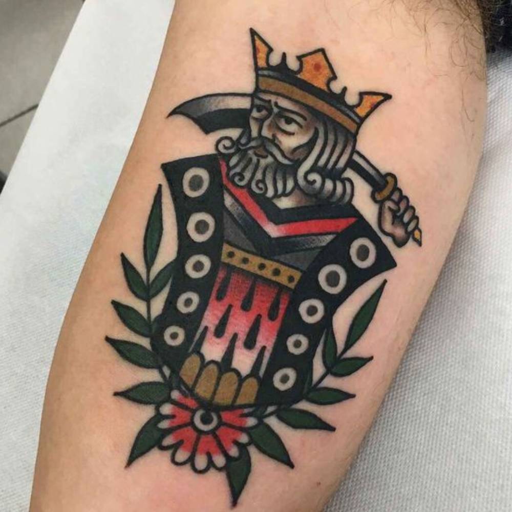 Traditional tattoo style